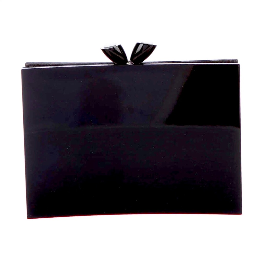 Chanel Vintage CC Kiss Lock Clutch